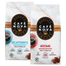 Café Nova snelfiltermaling